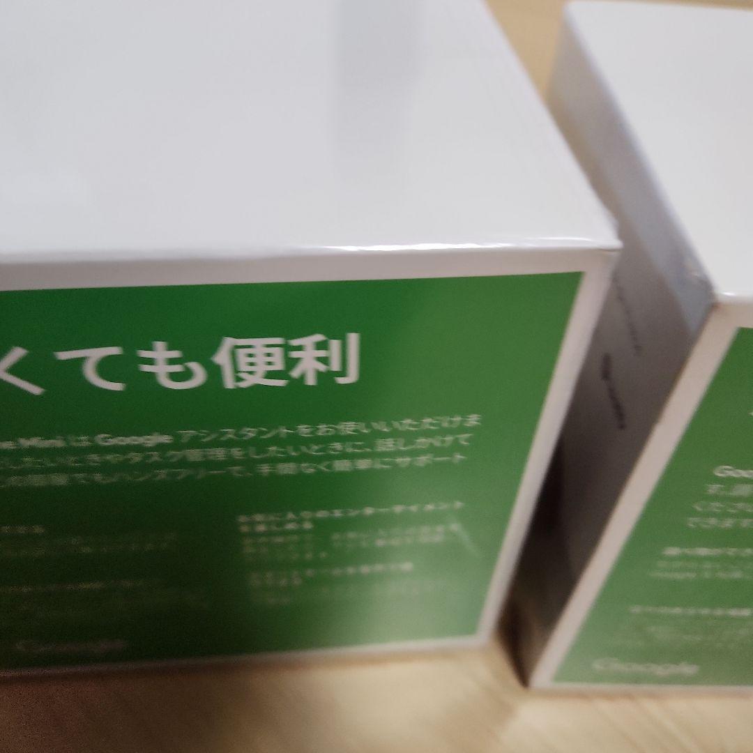 Google  mini 新品未開封　4台