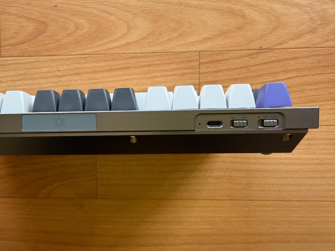 Keychron Q1 Pro メカニカル茶軸 ノブ US ホットスワップ 美品