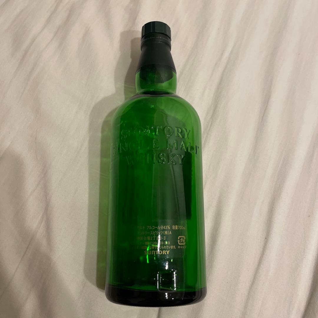 白州 25年 空瓶・化粧箱付き