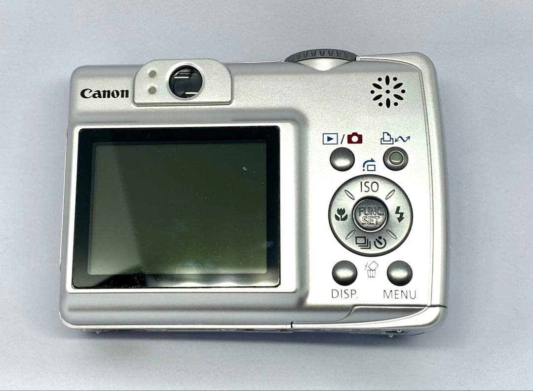 【美品】キャノン パワーショット A550 デジタル コンデジ 単三電池駆動