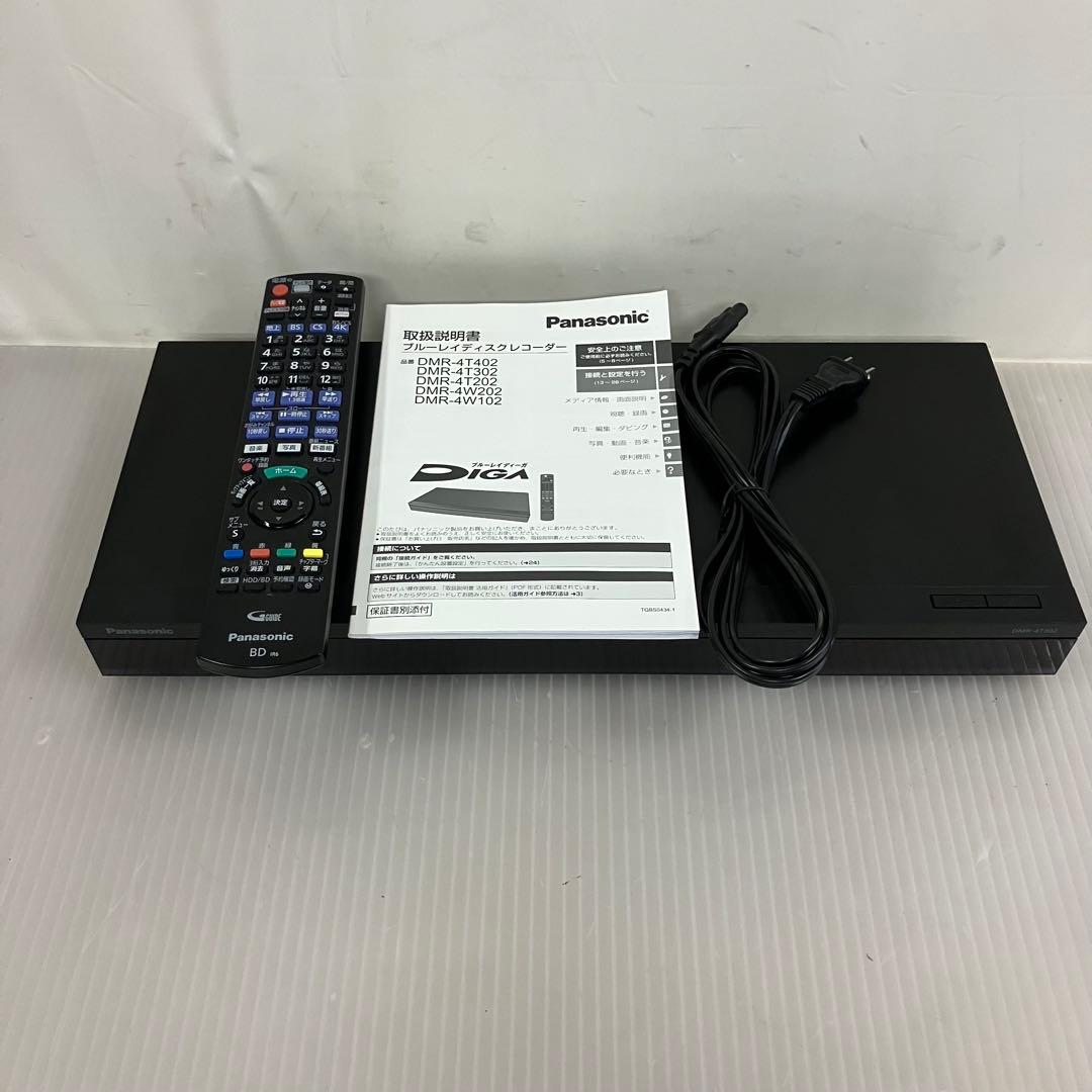 10r121 Panasonic ブルーレイレコーダー DMR-4T302