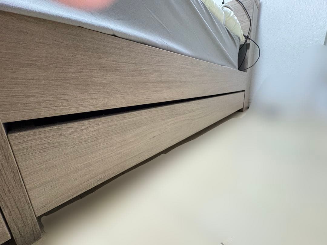 【愛知県岡崎市引取り可能な方】RASIKラシクSerest ダブルベッドフレーム