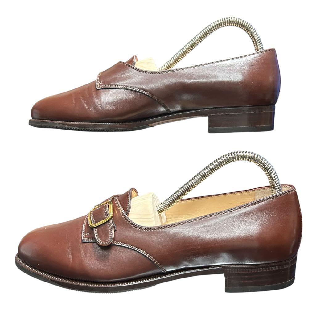 TANINO CRISCI タニノクリスチー モンクストラップ ブラウン 36