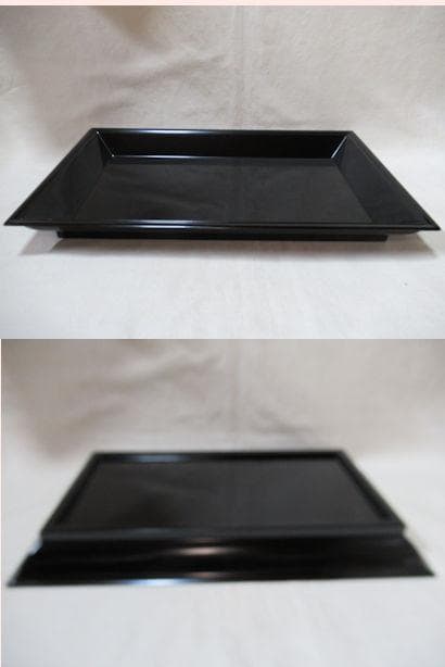 茶道七事式　木製真塗香盆　重香合　聞香炉　火道具