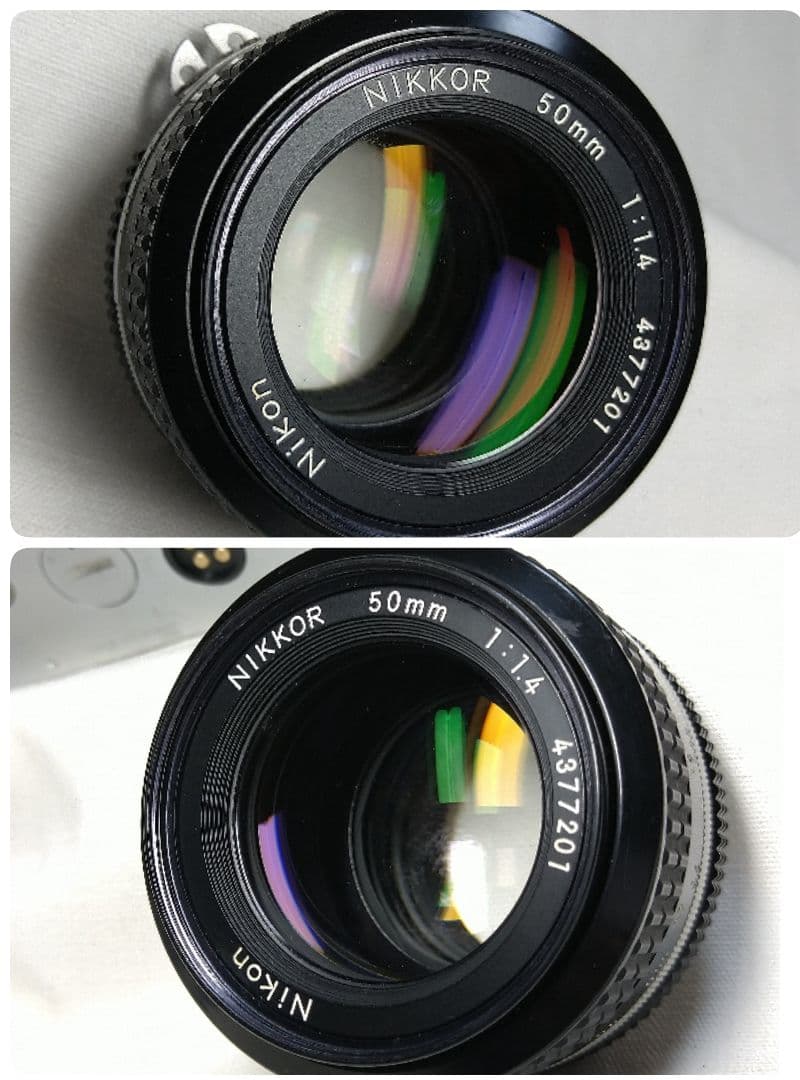 完動品！Nikon FM2 一眼レフ NIKKOR 50㎜ 1:1.4 綺麗です