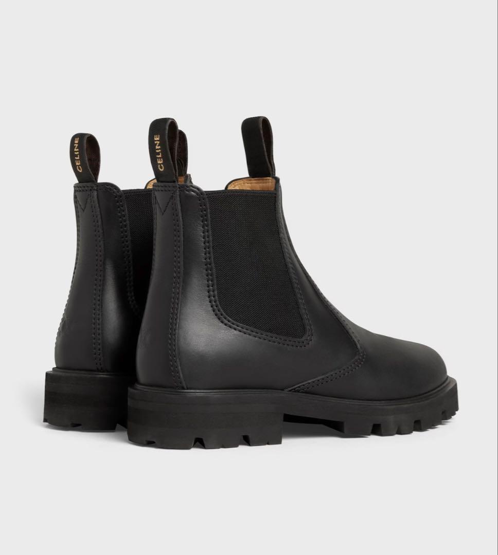 ⭐︎新春⭐︎CELINE マーガレット チェルシーブーツ ショートブーツ ブラック