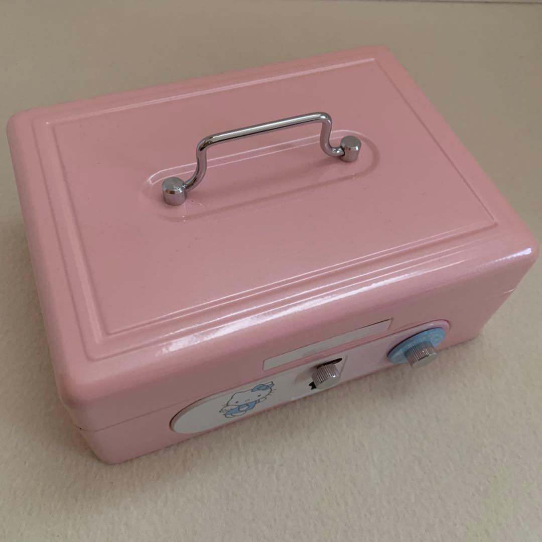 サンリオ♡エンジェルキティ 手提げ金庫 ダイヤル式 鍵付 ハローキティ【激レア】