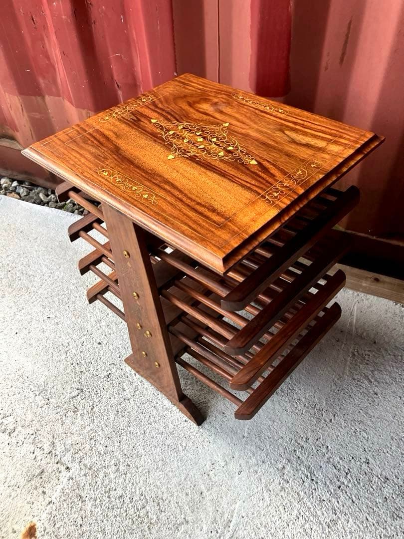 ヴィンテージサイドテーブル・ラック