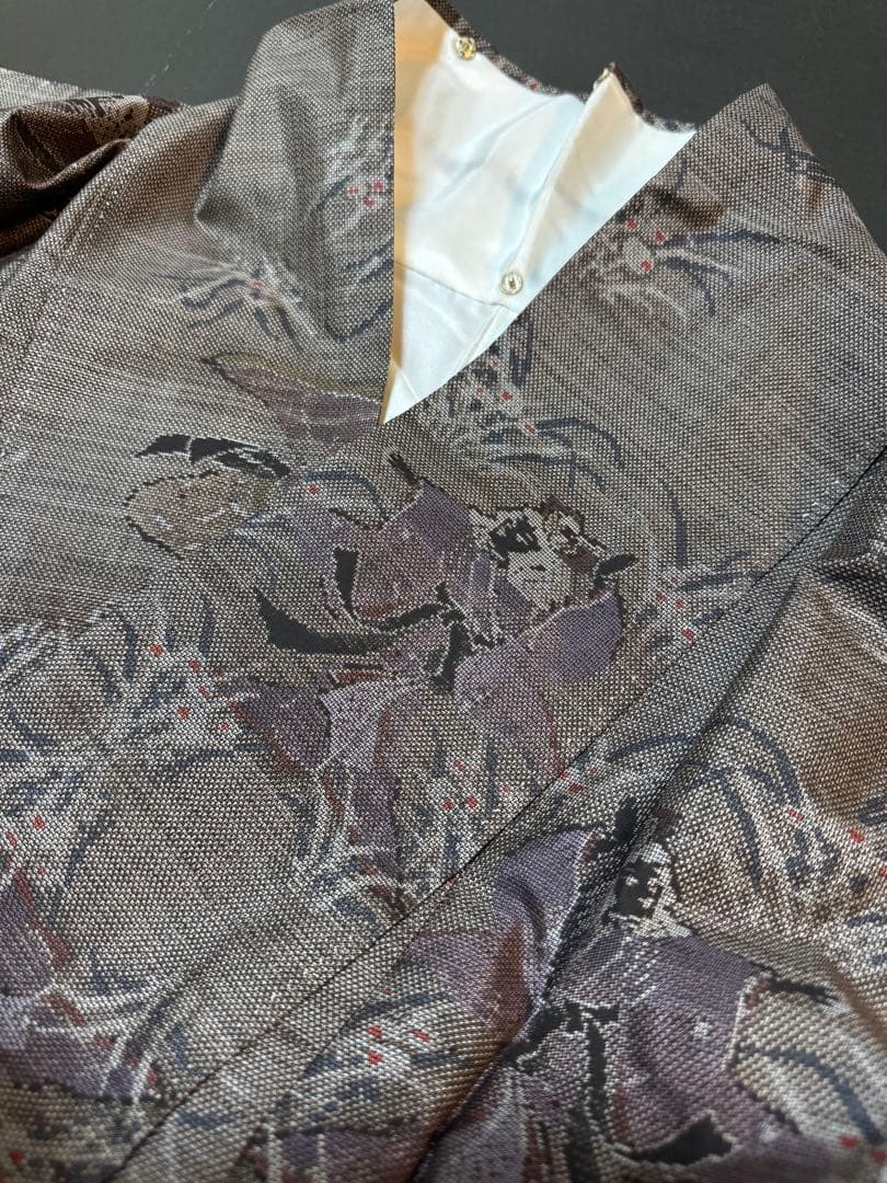 【極上】「都喜ヱ門」本場奄美産大島紬「極上片ス12マルキ」「舞い童子」