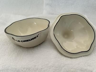 【LE CREUSET】ルクルーゼ　ミニガーリックココット　ホーロー　小鍋　鋳物