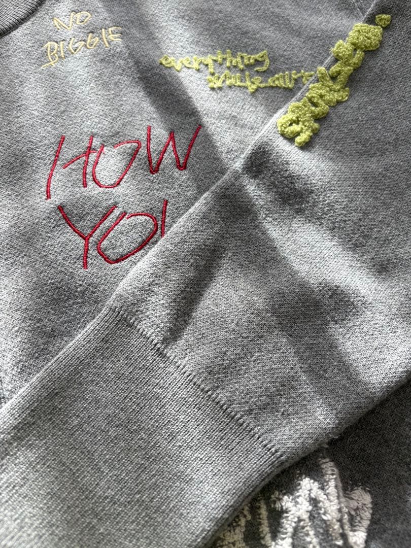 トップス JEANASIS eL+1 Graffiti Cardigan