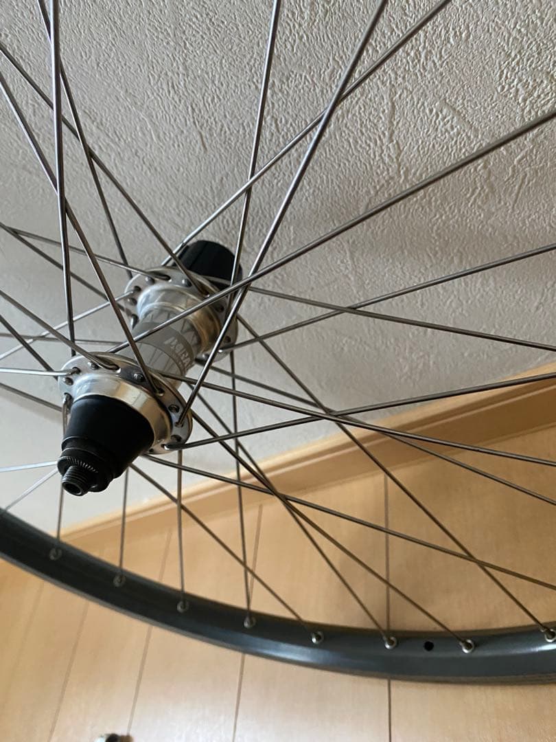 シマノ XTハブ　マヴィック リム　MTB用　26インチ　ホイールセット