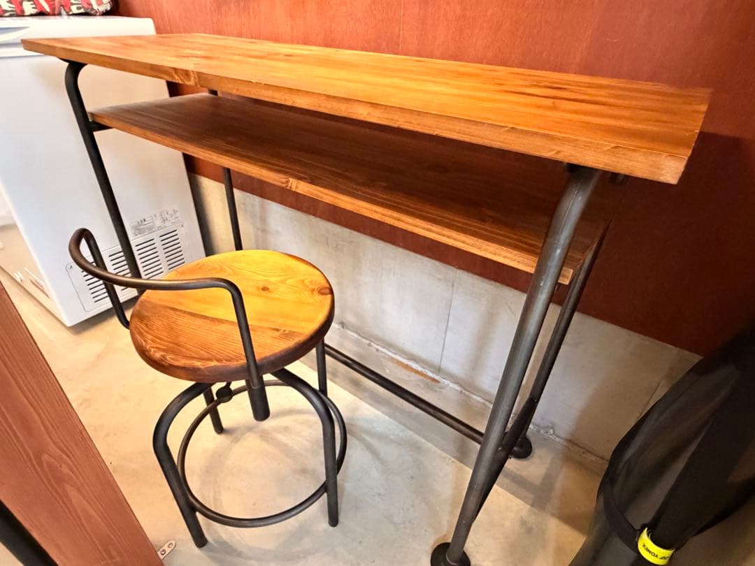 Nico and… CRAFTMANシリーズ　 カウンターテーブル　　※椅子は別