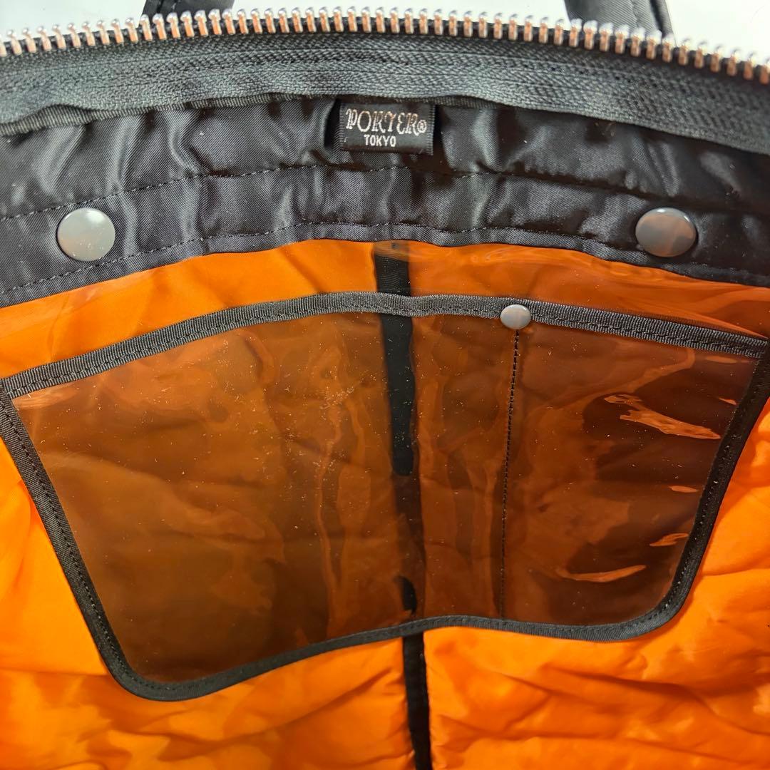 【未使用級】ポーター　タンカー　ヘルメットバック　ショルダーバック　大容量　黒