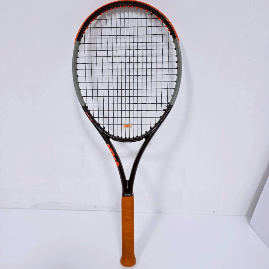 美品★Wilson ウィルソン BURN 100S v4.0 硬式テニスラケット