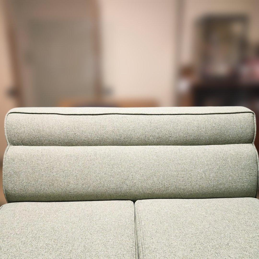 愛知県直接受け取り　ニトリ 2Pソファ モスグリーン ナチュラル ファブリック