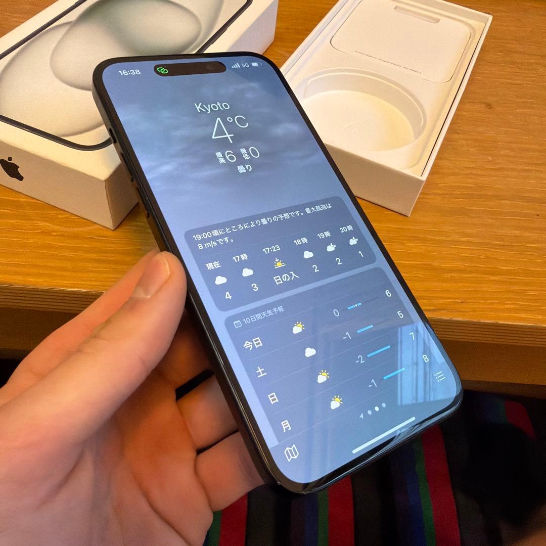 携帯電話本体 iphone 15 plus 128gb black