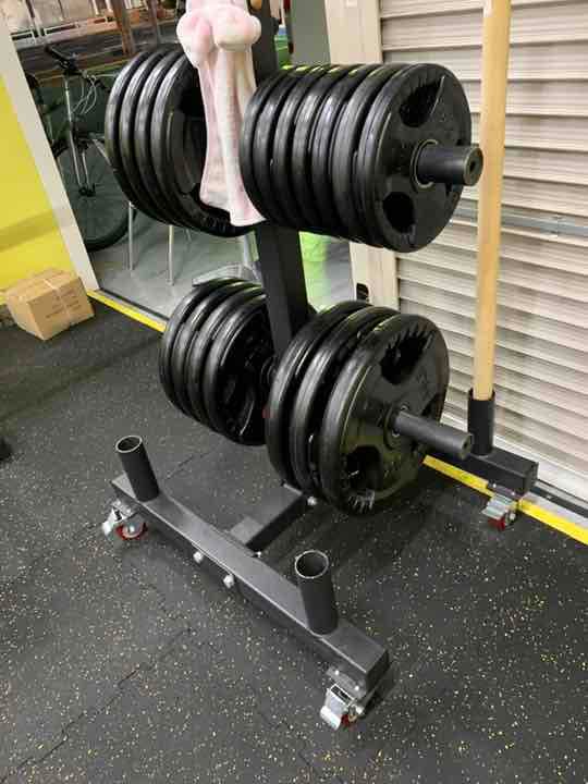 キャスター付き頑強　プレートラック