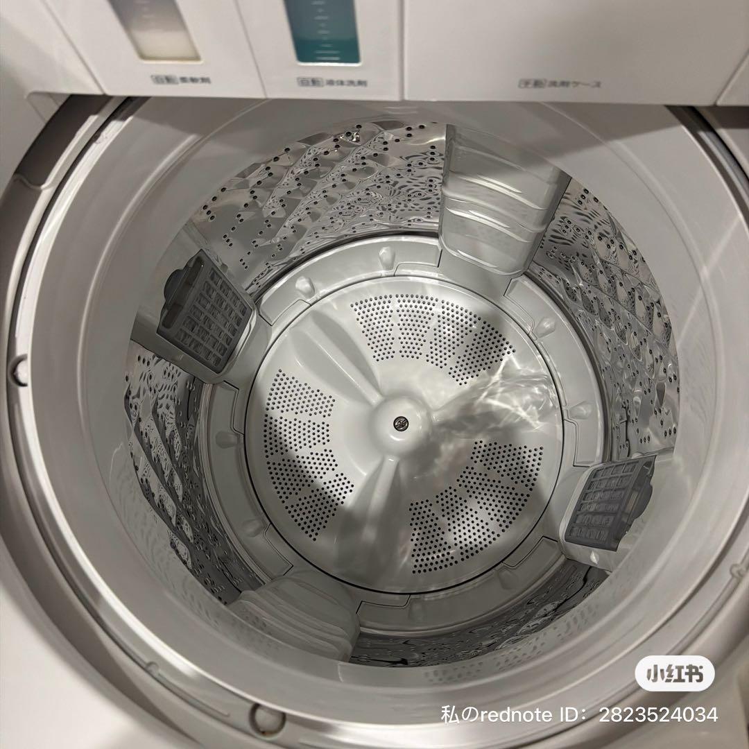 Panasonic 縦型洗濯機 本体 8Kgホワイト　2023製