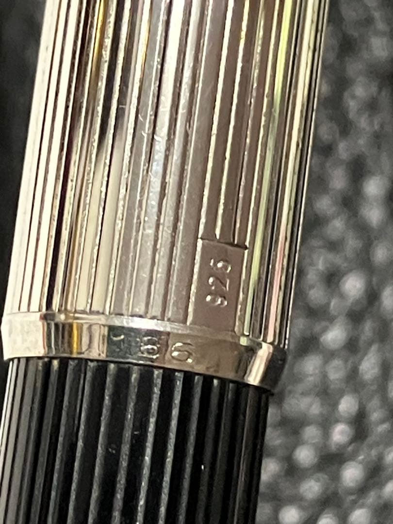 モンブランボールペン シルバー925 ハンマートリガー　ツートン　逸品