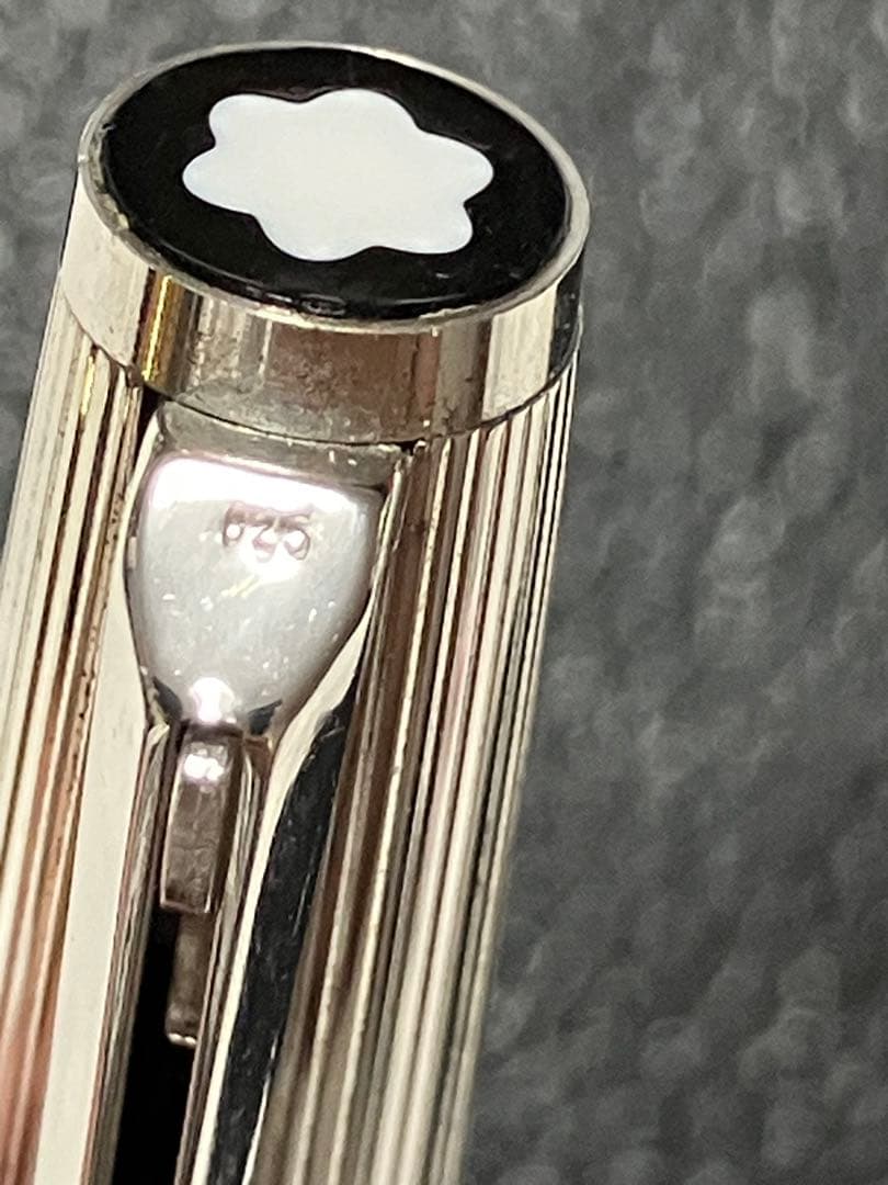 モンブランボールペン シルバー925 ハンマートリガー　ツートン　逸品