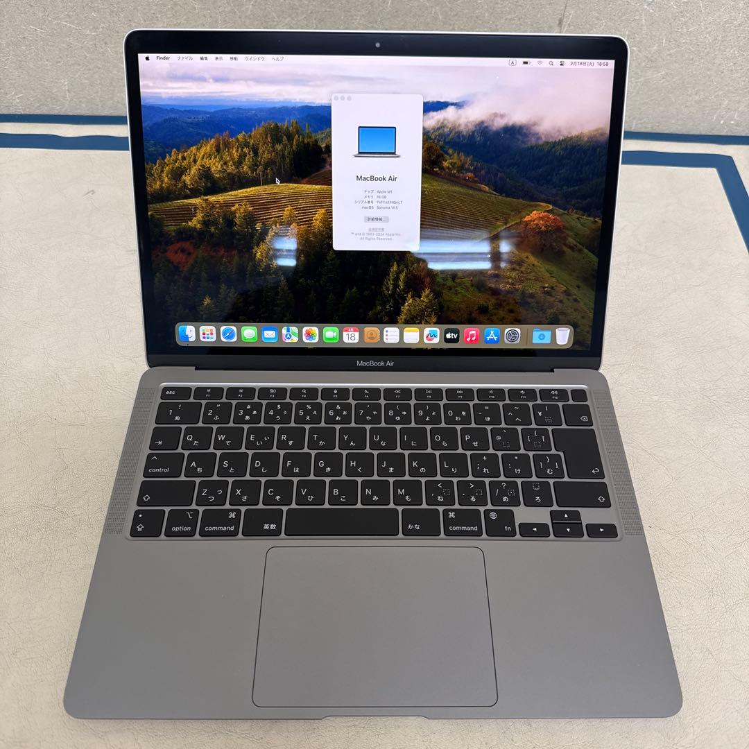 か*！様 Apple MacBook Air 13インチM1 16GB/1Tスペ