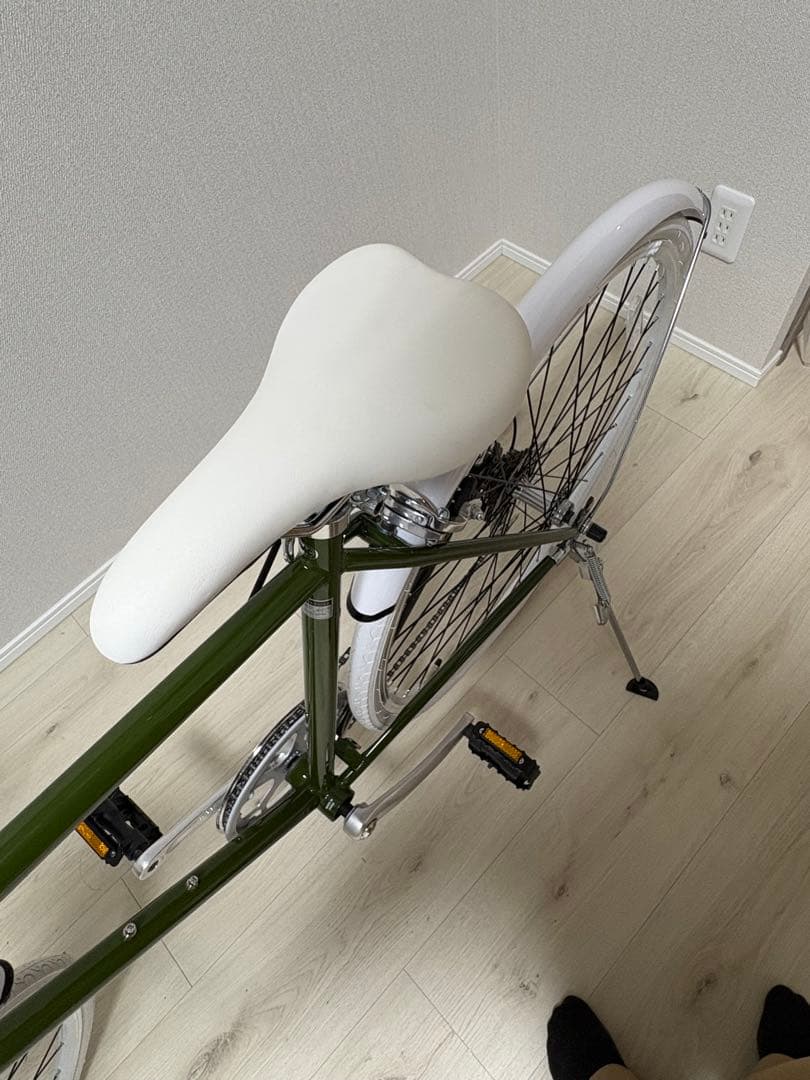 引取限定　• 【ほぼ未使用】700C クロスバイク シマノ6段変速／480mm