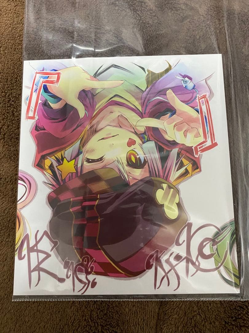 ノーゲーム・ノーライフゼロ 映画入場者特典 色紙セット