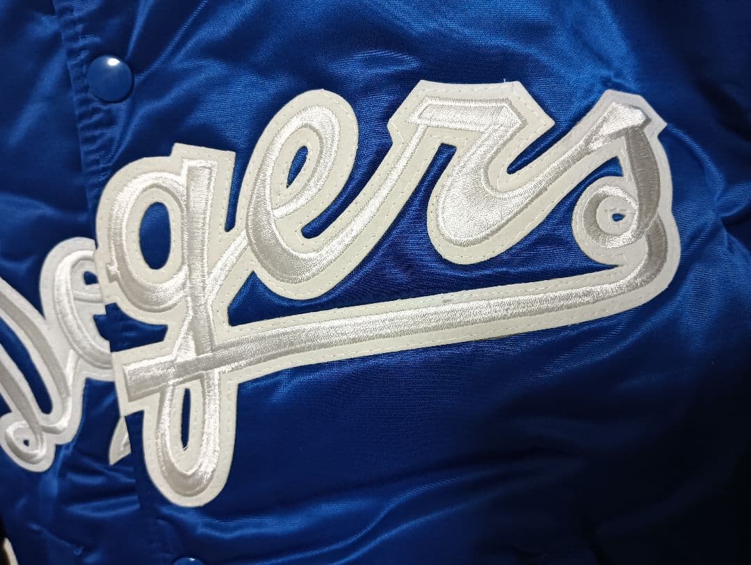 STARTER ロサンゼルス・ドジャース 野茂英雄 ナイロン中綿刺繍ジャケット