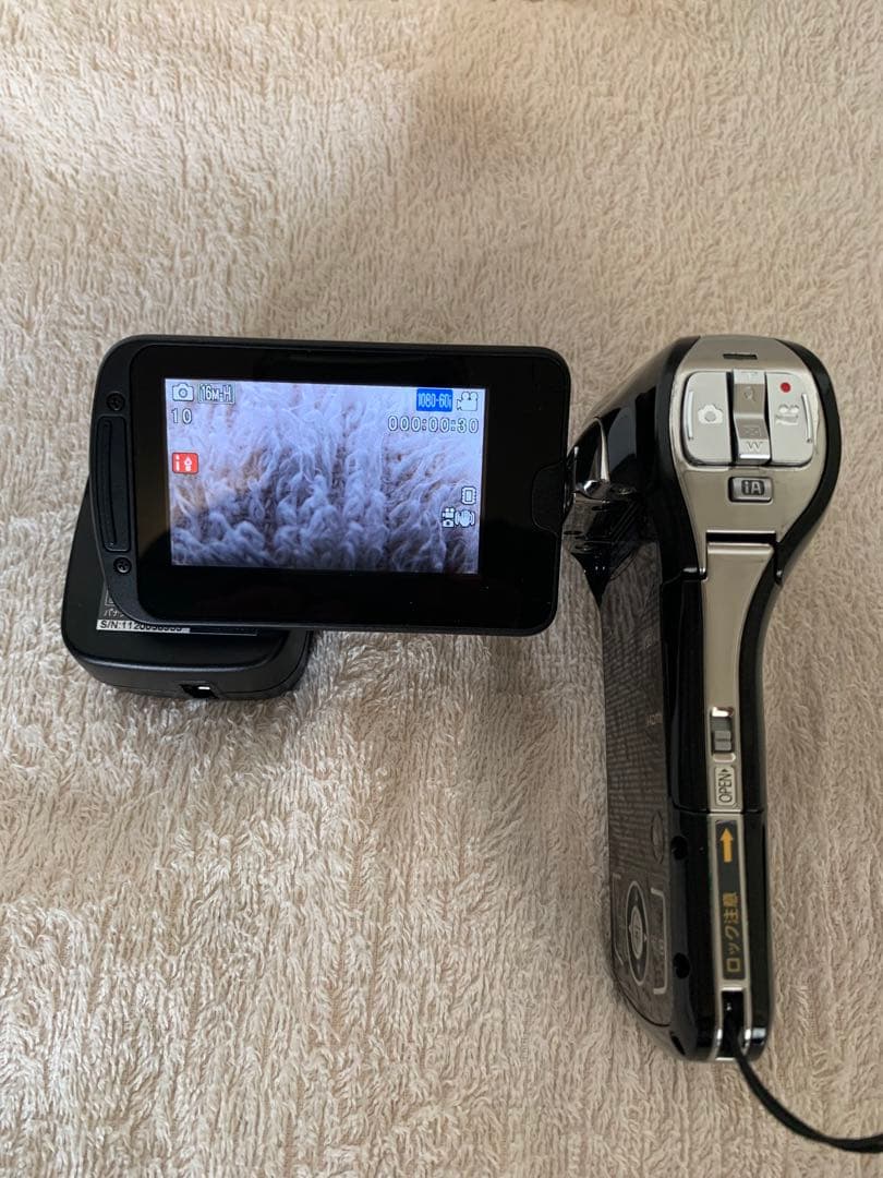 パナソニック 防水デジタルムービーカメラHX-WA10 サンターンブラック