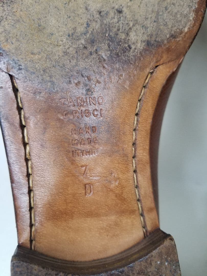 TANINO CRISCI バックル付きシングルモンクローファー 25 cm