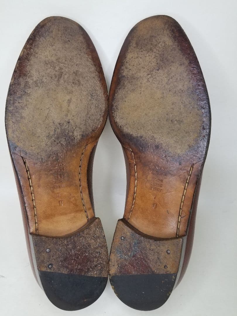 TANINO CRISCI バックル付きシングルモンクローファー 25 cm