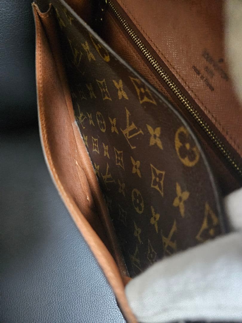 【美品】ルイ・ヴィトン モノグラム モンソー 2way ミニビジネスバック