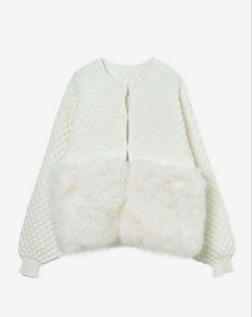 AA maison de Dolce. メゾンドドルチェ ファーリーニット