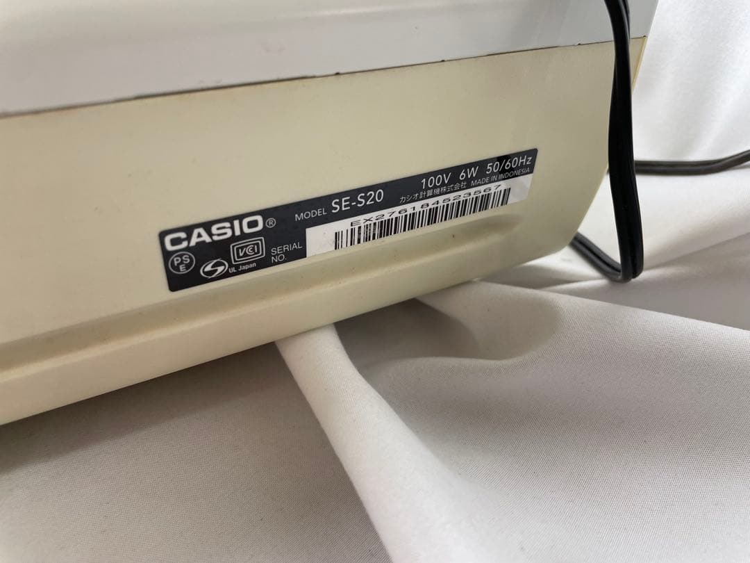 カシオレジスター　SE-S20人気機種　送料無料