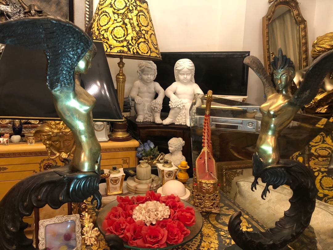 ★アール・ヌーヴォー　アールデコ　ペア☆ イタリア製