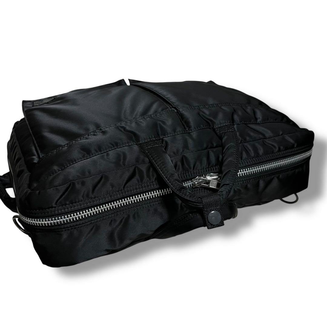 【極美品】ポーター タンカー 3wayブリーフケース ブラック ナイロン