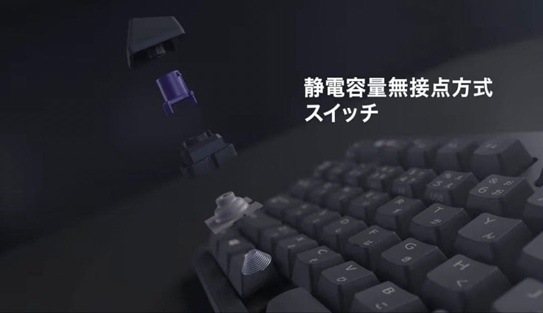 REALFORCE R3 45g（TKL） 英語配列 ブラック R3HD11