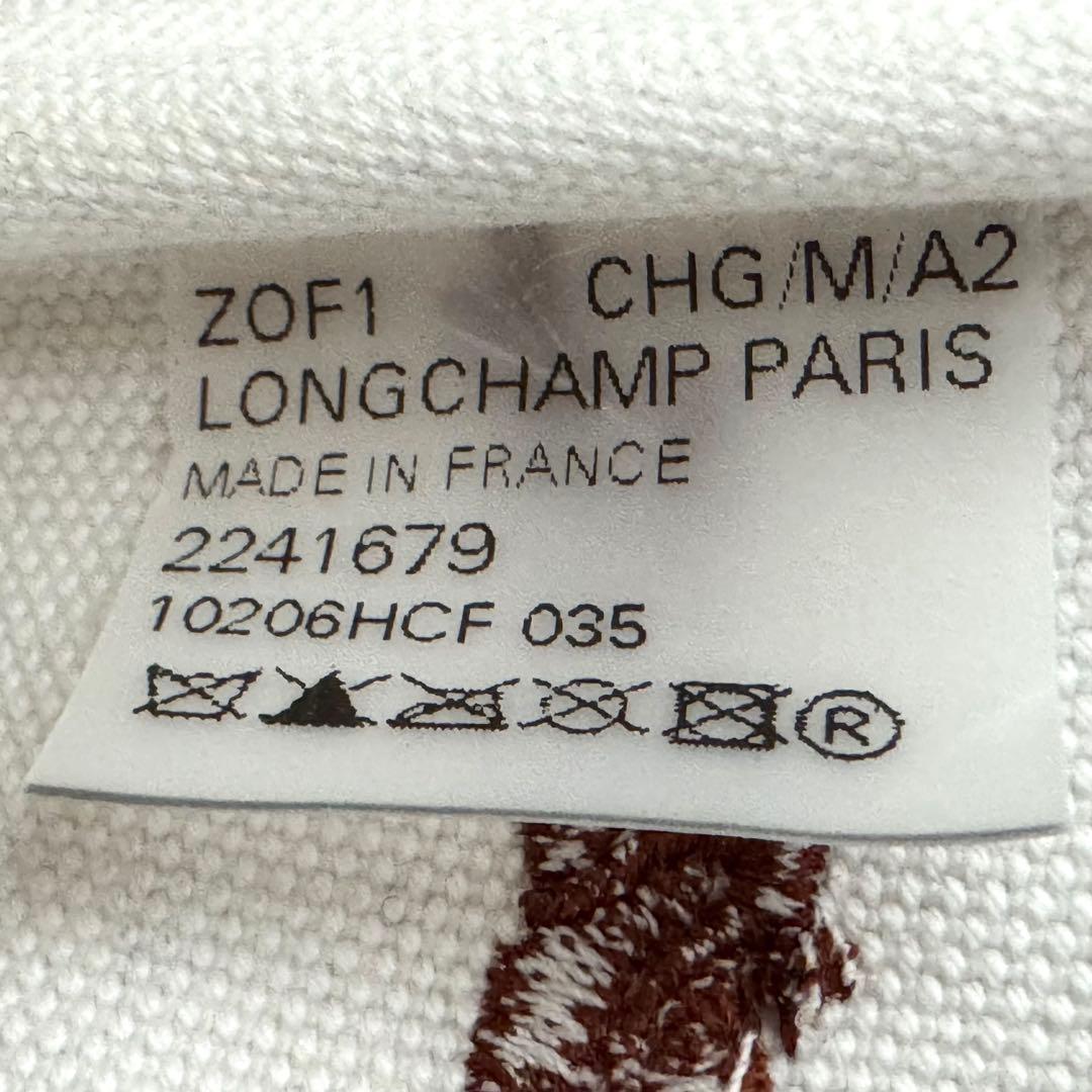 美品 ロンシャン 2way ル パニエ プリアージュ ストロー エフェクト XS