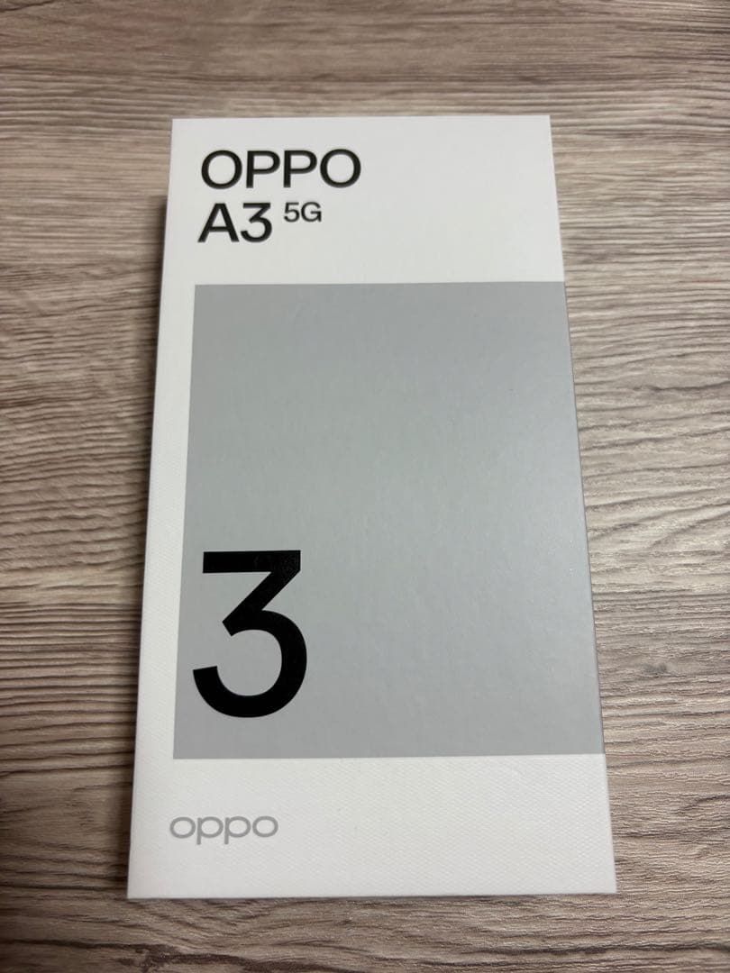 OPPO A3 5G ブラック 4GB RAM 128GB ブラック