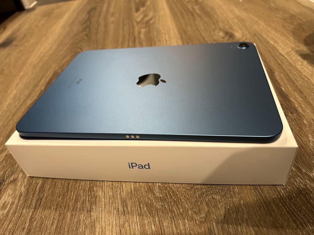 iPad 第10世代 64GB ブルー(ガラスフィルム付)+ Appleペンシル