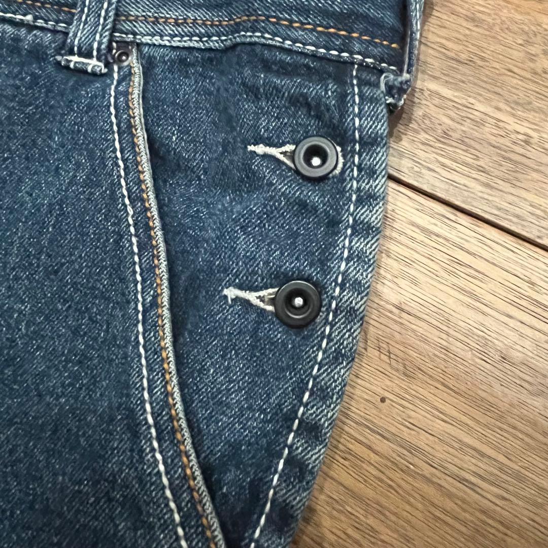 AVIREXアヴィレックス　デニムつなぎ　ツナギ　オールインワン　サイズM