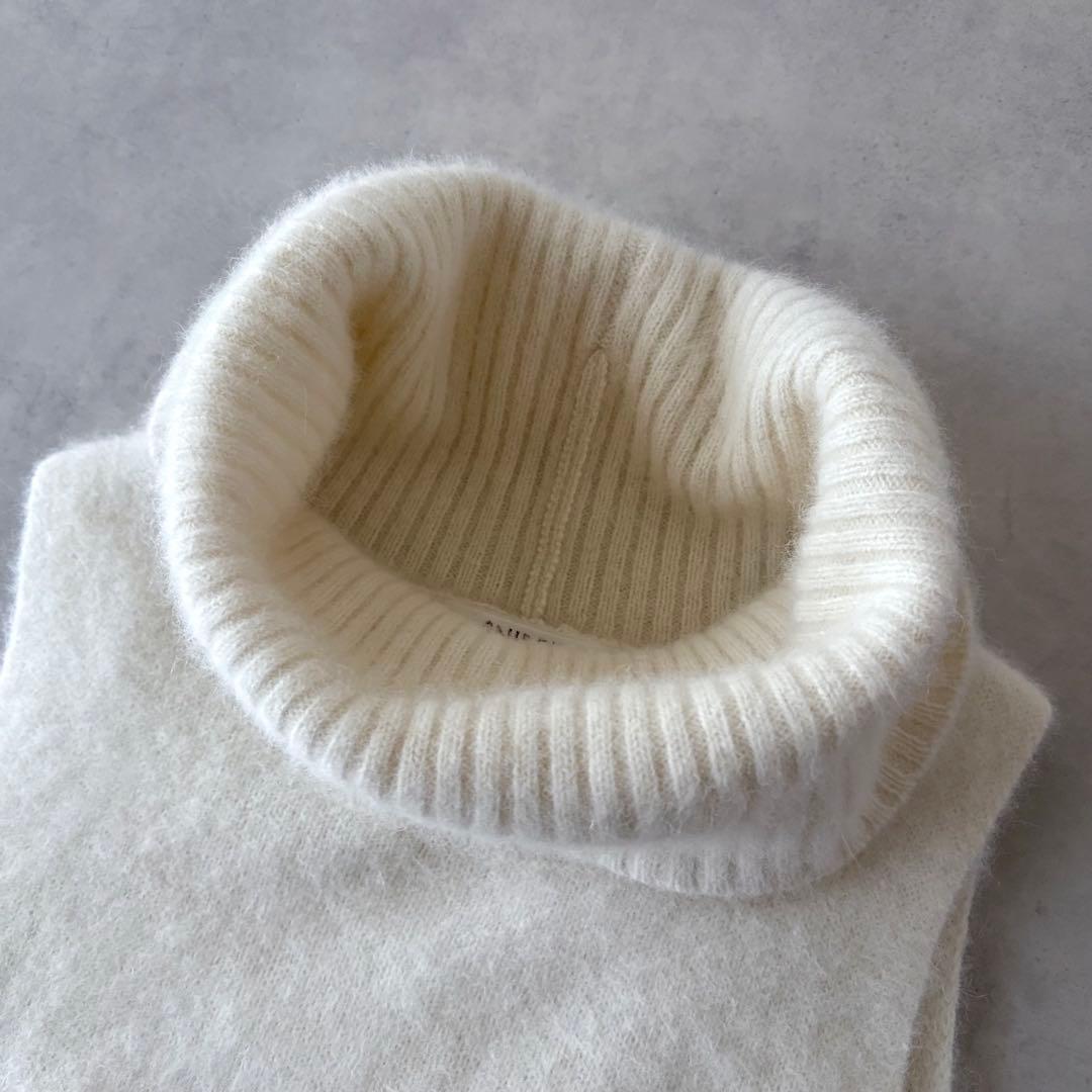 美品♡　スナイデル　フォックスアルパカ　カーディガン＆ノースリタートル　セット