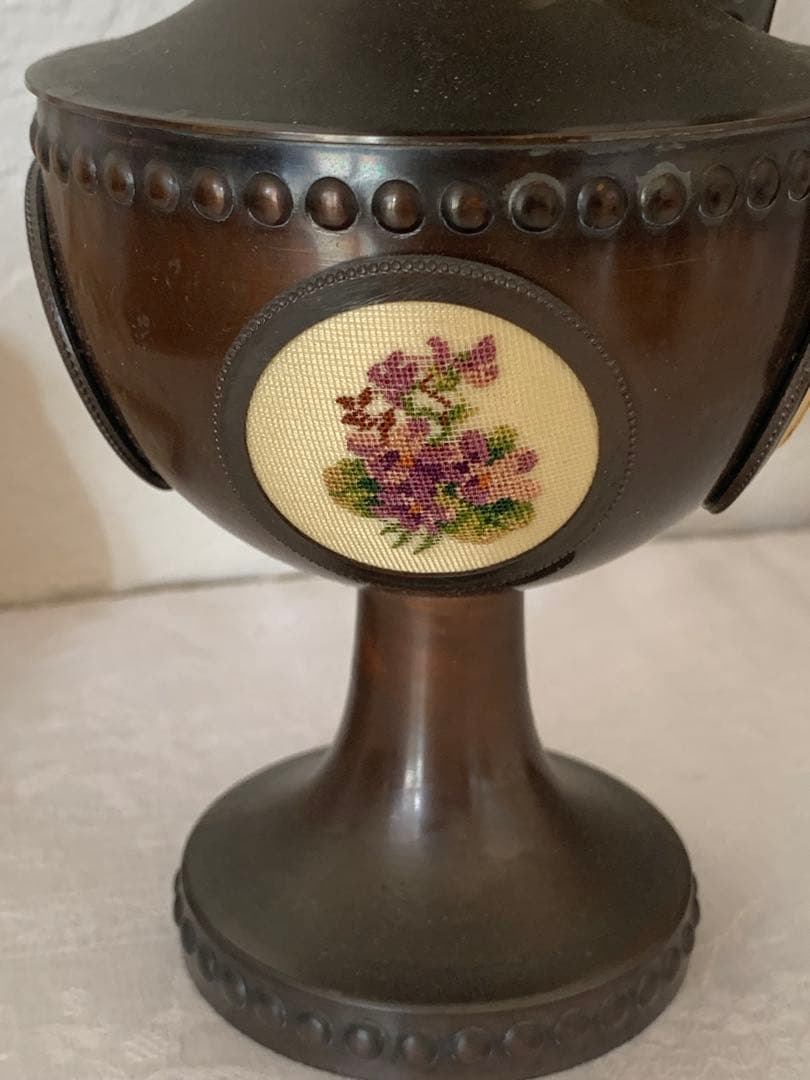 フランスアンティーク　ピッチャー　水差し　プチポアン　ブロカント