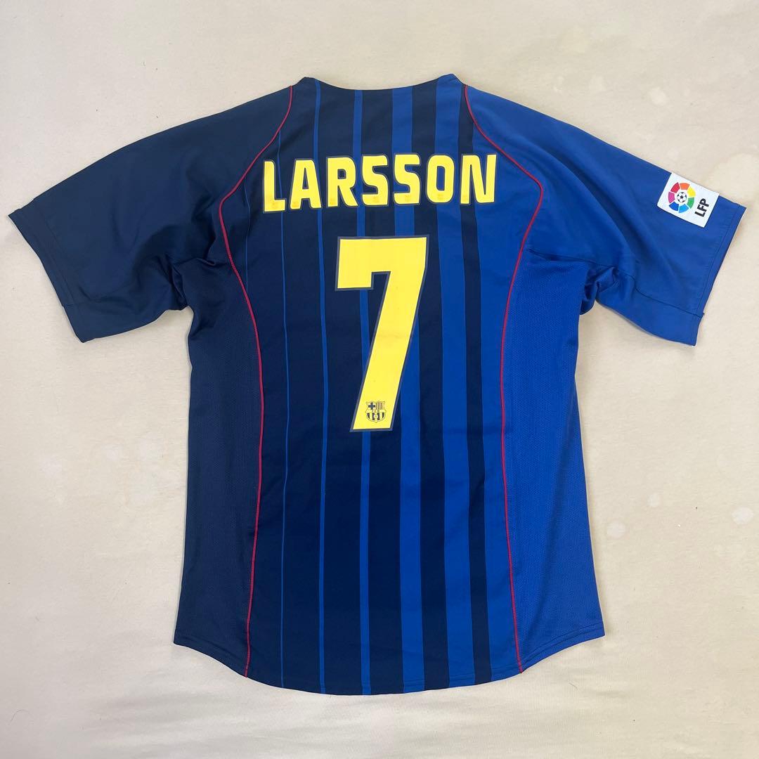 04-05 FCバルセロナ アウェイユニフォーム ラーション #7