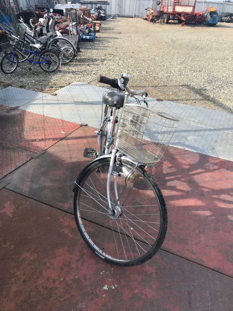 自転車　動作品　27インチ　ギア3 取引限定