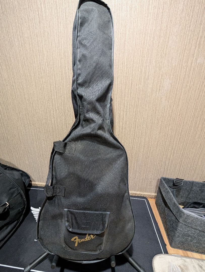 良音/Fender　MD-1/SB 改FISHMANエレアコ ケース付