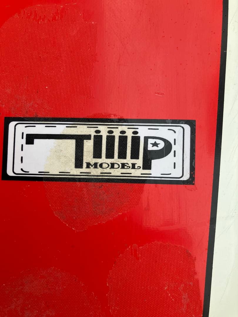 Tiiip MODEL ロングボード 赤白10ft