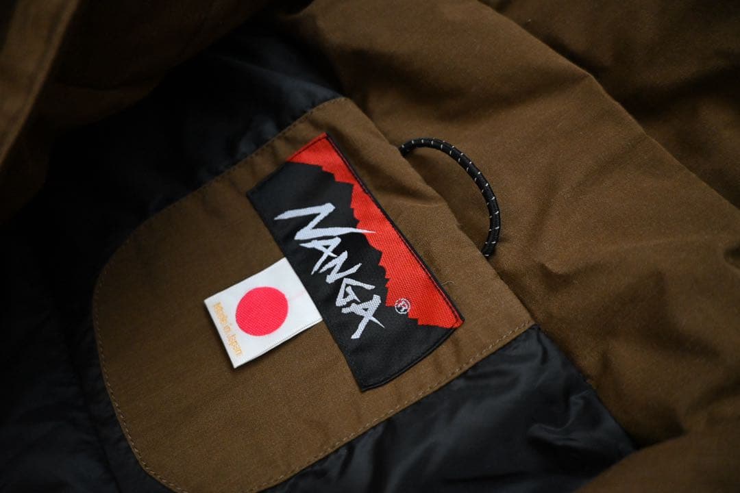 NANGA 別注 TAKIBI ダウンジャケット XLコヨーテ※ ＧＳＳ