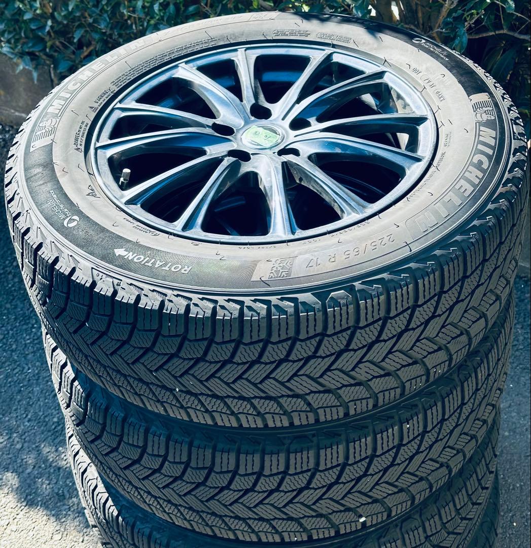ミシュラン 225/65R17 冬用タイヤセット スタッドレスタイヤ4本